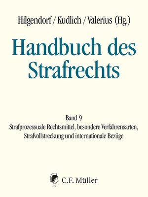 cover image of Handbuch des Strafrechts